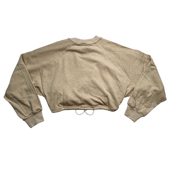 NWT Women’s adidas Sportswear Studio Lounge Summer Crew Sweatshirt - Picture 8 of 12